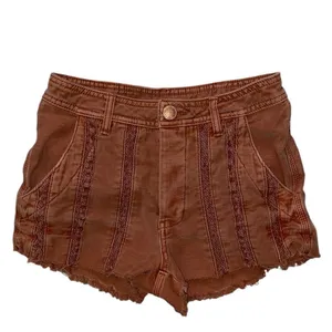 Free People Great Expectations Lace Cutout Shorts Size 2 thumbnail 2