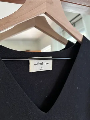 Aritzia Wilfred Free Souvenir Sweater Black Size 1 S thumbnail 4