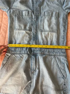 DL 1961 Denim Hannah Romper Utility Jumpsuit Size Small thumbnail 10