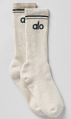 ALO unisex throwback sock size M thumbnail 1