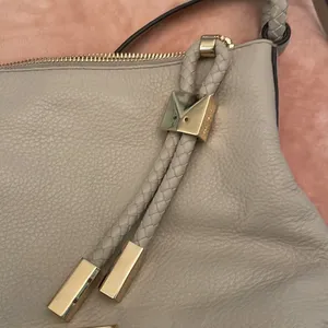 M K Stone colored pebbled leather. Excellent Condition. thumbnail 10