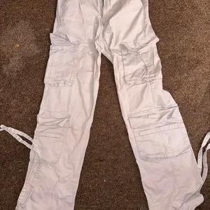 Unbranded Women's Grey and Cream Trousers thumbnail 1