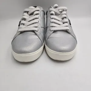 Ryka Viv Classic Mules Slip On Sneakers Women 9M Silver Leather Arch Support thumbnail 8