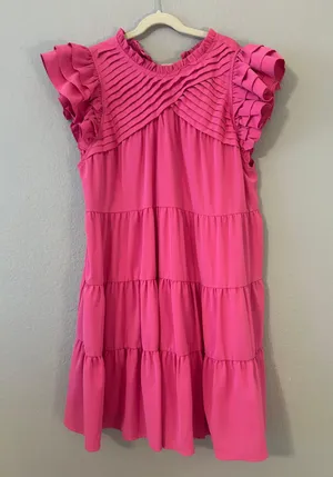 Entro Pink Dress thumbnail 1
