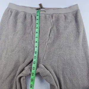SKIMS Terry Cotton Blend Cozy‎ Knit Leggings Lounge Pants Beige Size 2XL thumbnail 7
