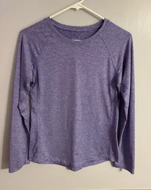 REVA Columbia Lavender Long Sleeve Shirt Size Medium thumbnail 1