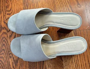 Able heeled slides Blue Size 6.5 thumbnail 2
