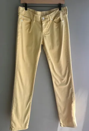 Seven For All Mankind Yellow Jeans Tall 31 thumbnail 1