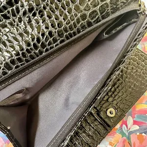 Kenneth Cole Reaction black patent leather wallet thumbnail 8