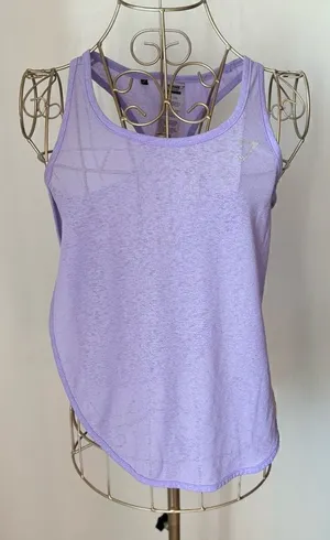 Gymshark Open Side Tank Top Womens XS Purple Racerback Workout Top thumbnail 1