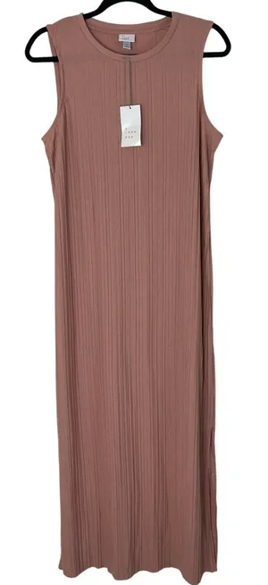 A New Day Maxi Dress Pink/Orange Size S thumbnail 1