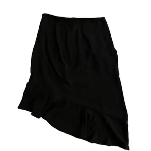 le Lis asymmetrical black ruffle skirt, Size L. NWT thumbnail 7