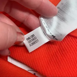 Adidas IVY PARK High Waist Bike Short in Real Coral thumbnail 8