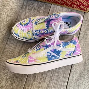 Vans tie dye Comfycush sneakers women’s 8 thumbnail 6