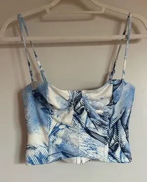 White Fox Boutique Corset Top thumbnail 1