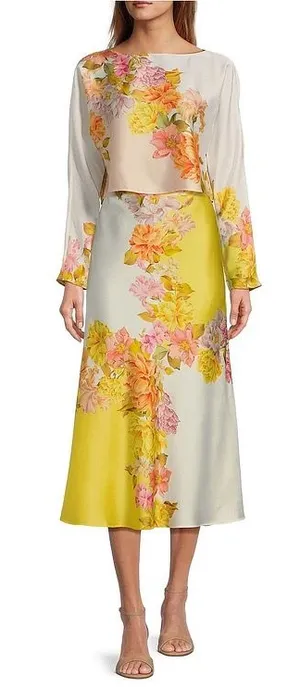 Antonio Melani Two Piece Silk Set thumbnail 1