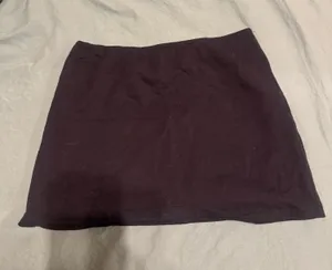 Edikted navy mini skirt thumbnail 1