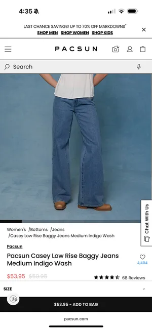 PacSun Casey Low-Rise Baggy Jeans thumbnail 5
