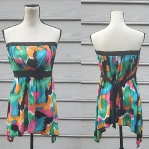 Torrid Strapless Tiered Waist Top | Torrid Tiered Waist Strapless Top thumbnail 2
