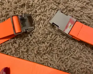 orange buckle belt thumbnail 2