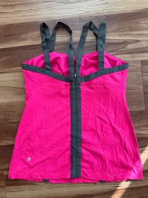 LULULEMON Insight Tank Top in Magenta Pink Sz. 10 thumbnail 3