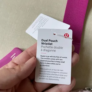 Lululemon Dual Pouch Wristlet - Pow Pink Tone/Flush Pink thumbnail 6