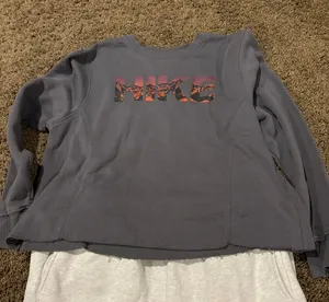 Crewneck Hoodie Gray Size M thumbnail 1