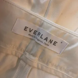 Everlane Womens The Wide Leg Structure Pants Limited Release High Rise White 0 thumbnail 4