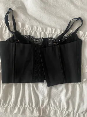 Lace Top Corset thumbnail 4