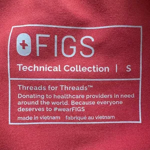 Figs Scrub Pants Yola High Waisted Skinny Technical Collection W22SW2013 Sz S thumbnail 7