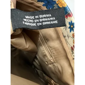 MultiSac Crossbody Bag Purse Floral Pockets Hippie Cottage Tan Boho Teacher Mom thumbnail 4