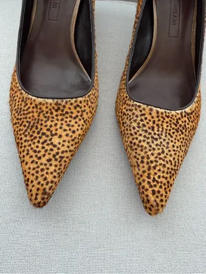 Antonio Melani Leopard Calf Hair Heels 7.5M thumbnail 2