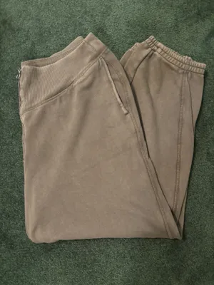 Aerie Green Jogger with Zipper thumbnail 1