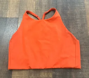 Girlfriend Collective Topanga Bra Orange Size Small thumbnail 1