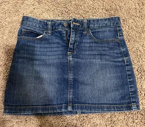 Old Navy Denim Mini Skirt thumbnail 1