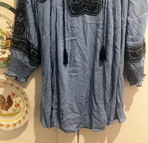 Free People Wind Willow Mini Long Sleeve Dress thumbnail 7