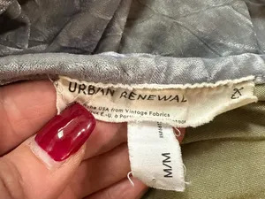 Urban Renewal Remnants Tie-Shoulder Velvet Midi Dress Size Medium thumbnail 11