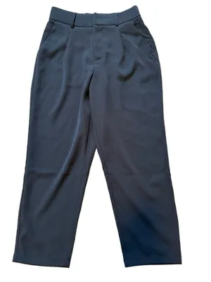 NWT HALARA Tailored Pleated Black Dress Pants sz S petite thumbnail 1