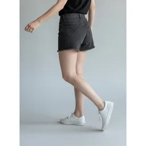 Levis Womens Shorts Black Size 30 Mid Length Zip Fly Stretch Fabric 29 Inseam thumbnail 6