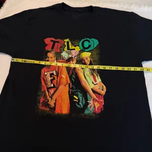 TLC Band Graphic T Shirt Women’s or Men’s Size XL Black thumbnail 6