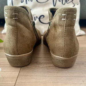 SO Olive Green Booties Brown Size 7.5 thumbnail 7