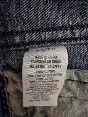 American Eagle Outfitters Light Blue Denim Jacket thumbnail 5