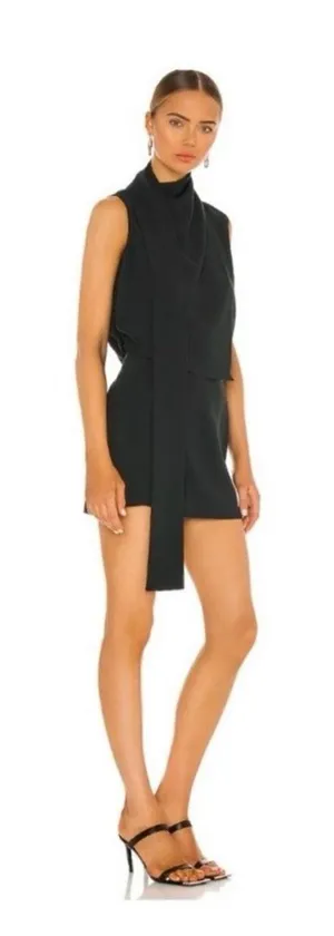 Amanda Uprichard Philippe Mini Dress Eastern Green‎ Size M Revolve Sleeveless thumbnail 1