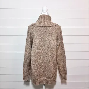 Ralph Lauren‎ Casual Tan Cowl Neck Sweater Size M thumbnail 4