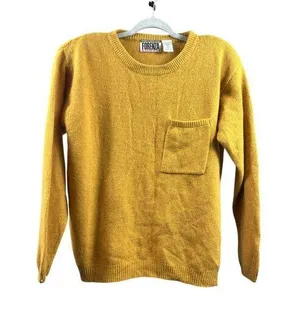 Forenza Women's Mustard Wool Sweater thumbnail 1