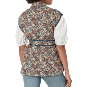 BLANK NYC Quilted In Bloom Wrap Belted Jacket Vest Size M New w Tag MSRP $98 SOO thumbnail 8