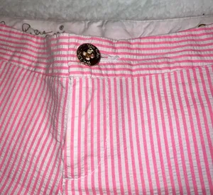 Lilly Pulitzer Pink Pinstripe Shorts thumbnail 2
