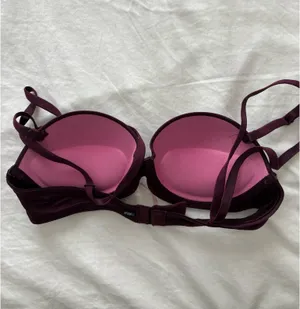 PINK purple ish push up bra thumbnail 2