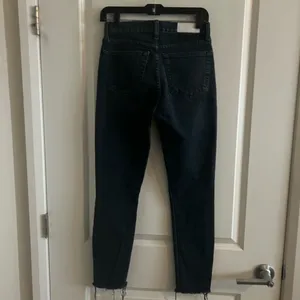 RE/DONE Original High Rise Ankle Crop Stretch Jeans Size 26 thumbnail 4