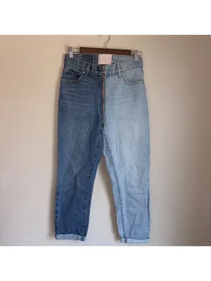 Revice Yin Yang Two-Tone Zipper Jeans - Size 27 thumbnail 3